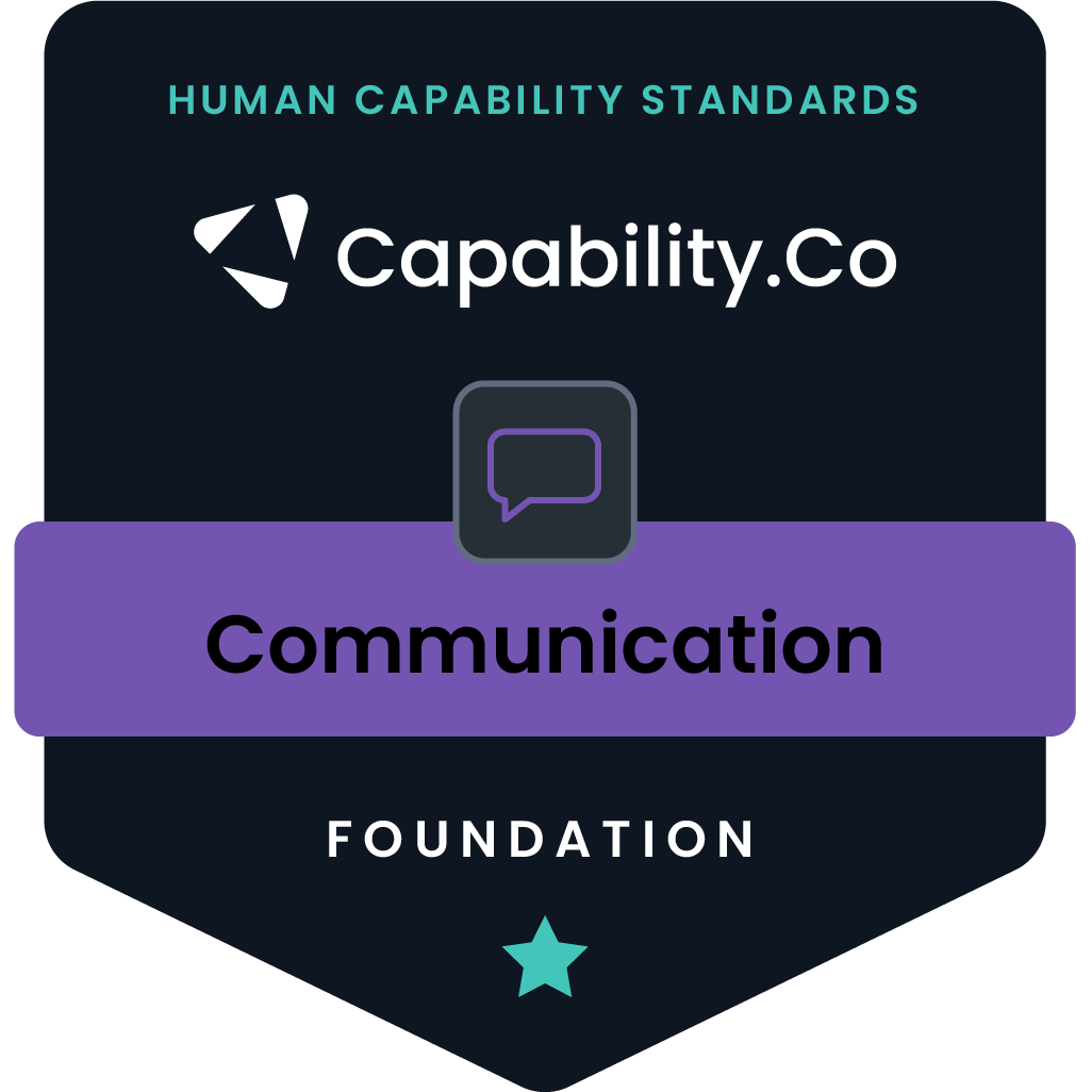 Communication Foundation credential